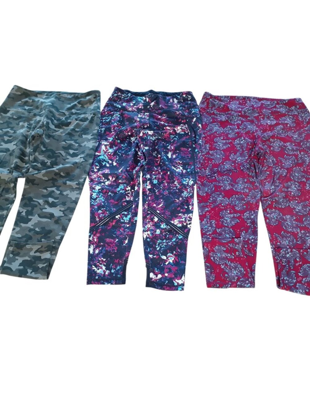 Bundle of 3 Casablanca by Marretech Ideology LuLaRoe Leggings Womens Size M